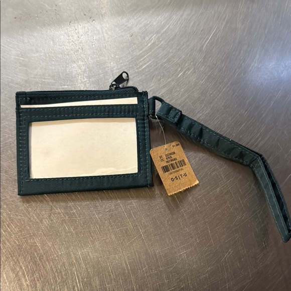 PINK Victoria's Secret Green Key Card Holder Stylish Accessory - Picture 2 of 2